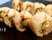 U13 Ura Maki mit Garnelen, Gurken, Philadelphia