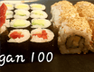 100 Sushi Box - Vegetarisch (20 Stück)