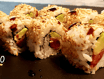 U10 Ura Maki mit Thunfisch, Avocado, Sesam